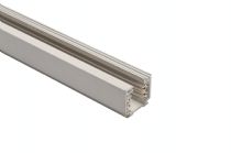 225-206  2m Traffic White Aluminium Surface Mounted Track 36 x 32mm With Data Bus